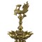 Large Peacock Brass Oil Tall Diya, Samai Diya, Diwali Decor, Brass Oil Diya Lamp, Altar Temple Decor, Brass Oil Lamp, Diya for Home Decor, Kathu Vilakku, Kerela Diya, Pooja Diya